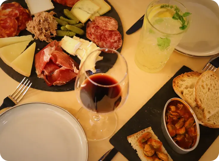 Bar de quesos en Madrid